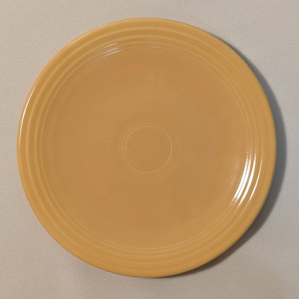 Vintage Fiesta Yellow 6" Bread and Butter Plate, Homer Laughlin 1936-1969